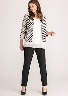 Blazer en jacquard structuré thumbnail 2