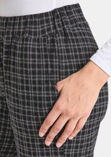 Casual trousers with pattern thumbnail 3