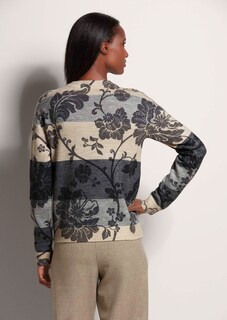 Rundhals-Pullover im Muster-Mix thumbnail 4