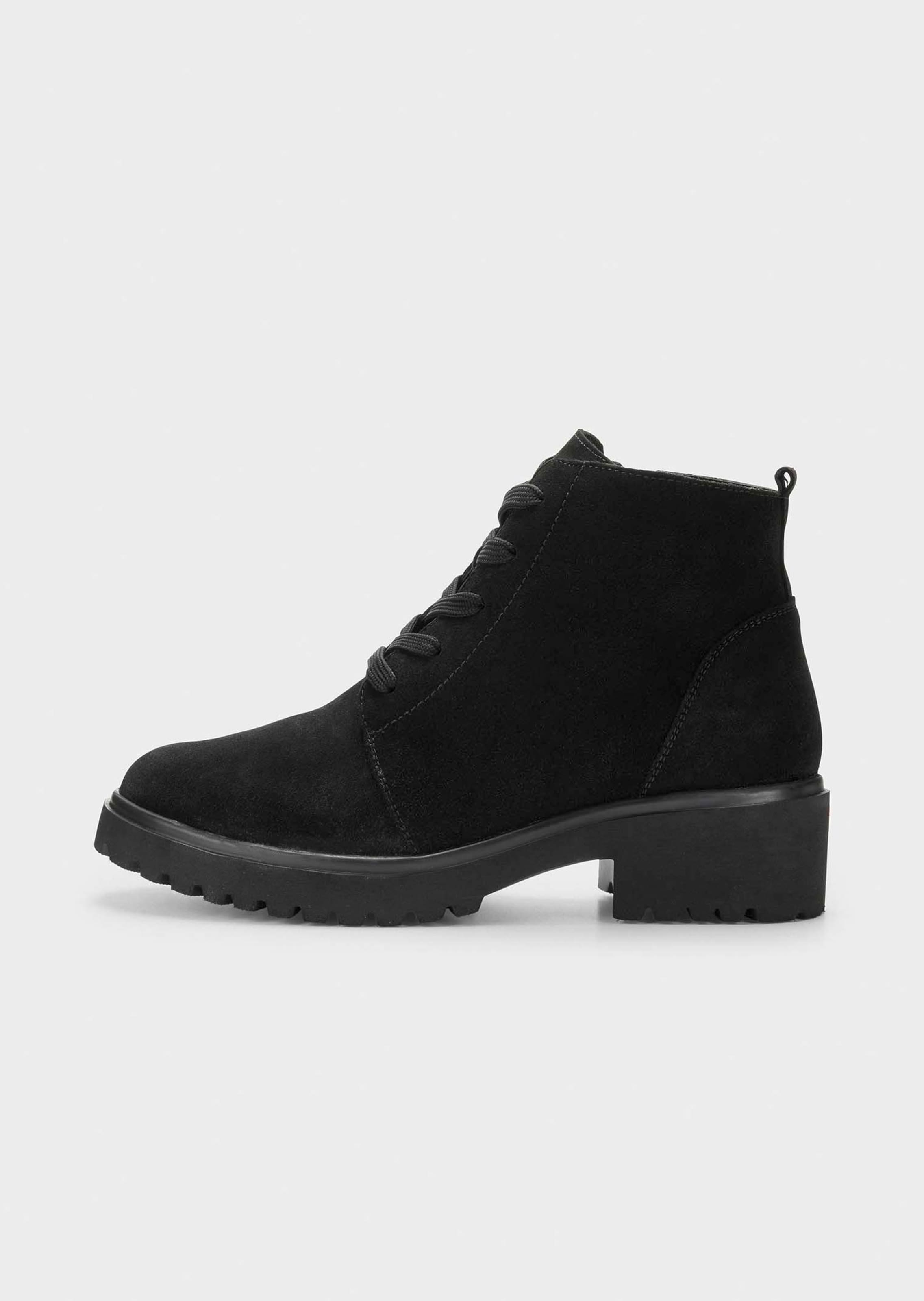Stiefeletten aus Leder zum Schnüren
