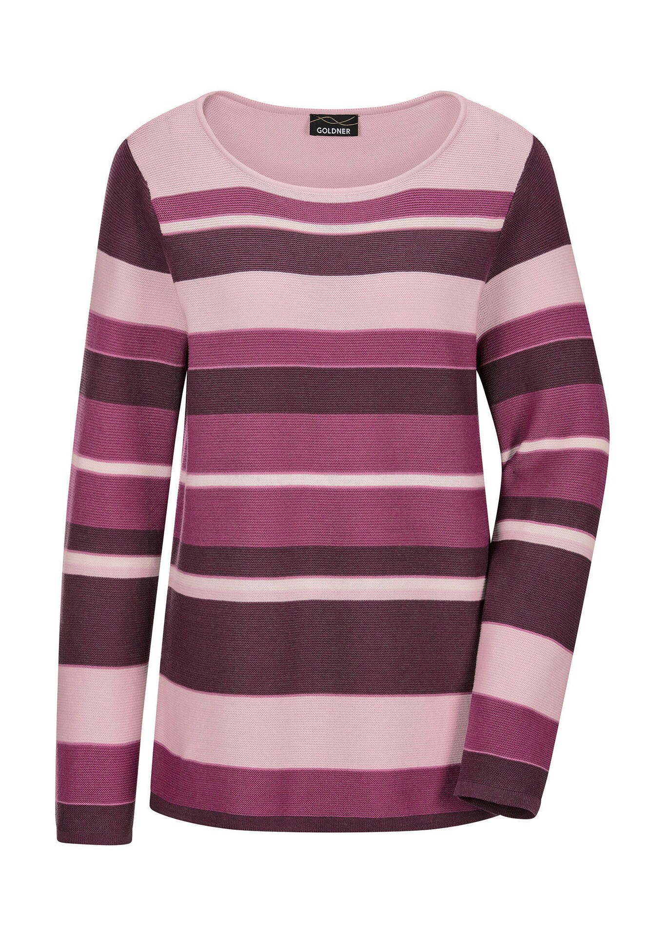 Pull en tricot avec motif à rayures