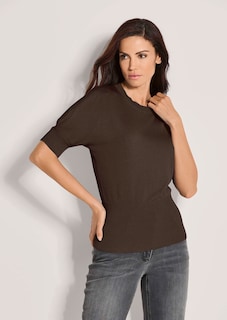 Leichter Feinstrickpullover aus Baumwolle thumbnail 1