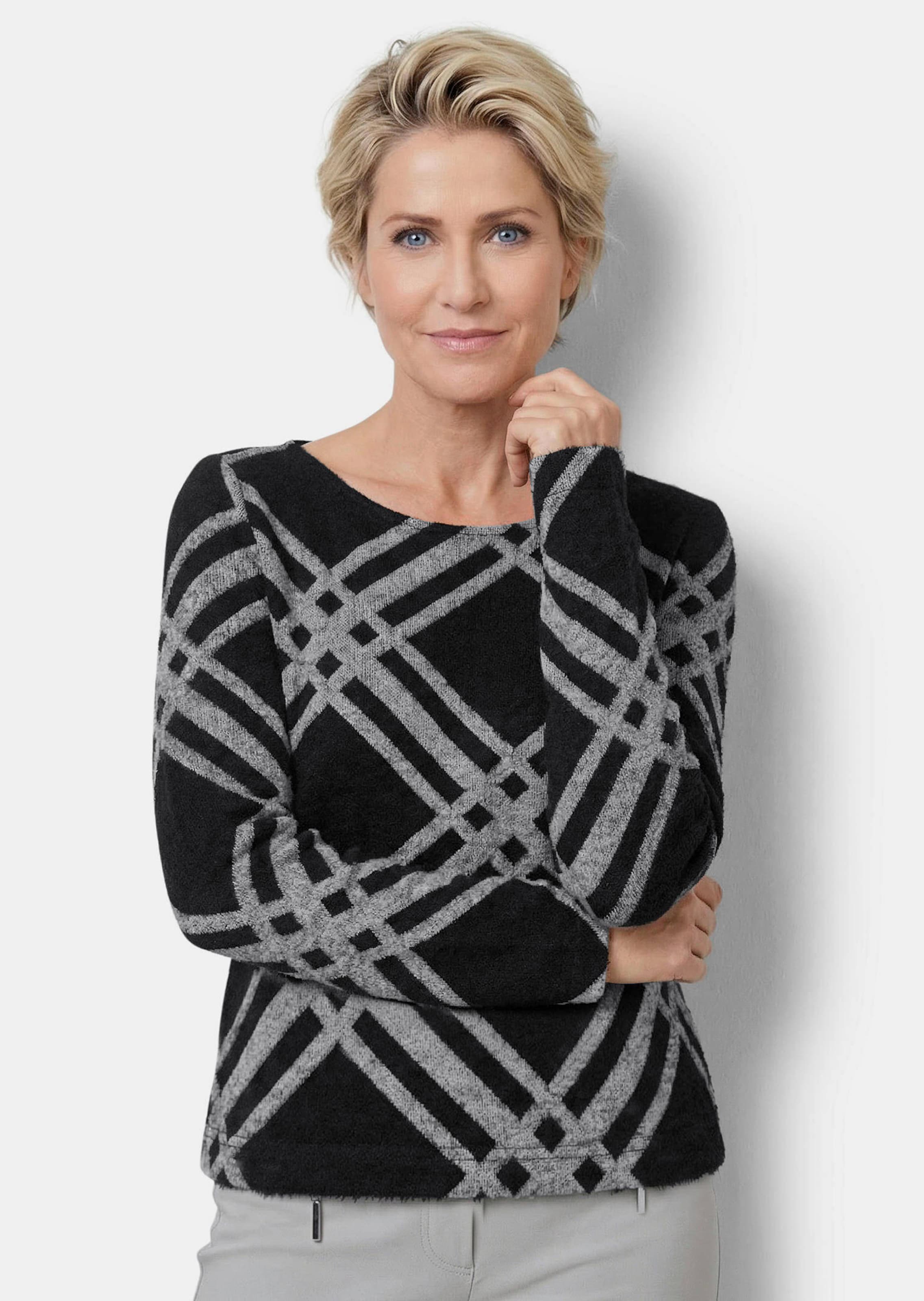 Sweatshirt aus pflegeleichtem Jersey