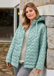 Veste matelassée légère avec capuche thumbnail 7
