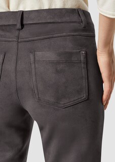Schlanke Jeggings mit Taschen und Nieten thumbnail 5