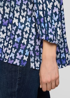 Blouse à enfiler en pure viscose légère et flottante thumbnail 5