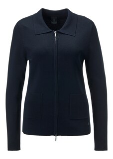 Strickjacke mit Frontzipper und aufgesetzten Taschen thumbnail 1