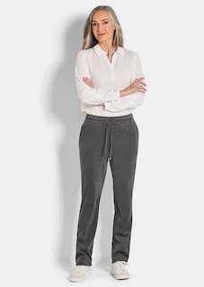 Stretch Hose SARA in Veloursleder-Optik thumbnail 2