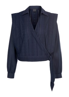 Wickelbluse mit Madeira-Stickerei thumbnail 7