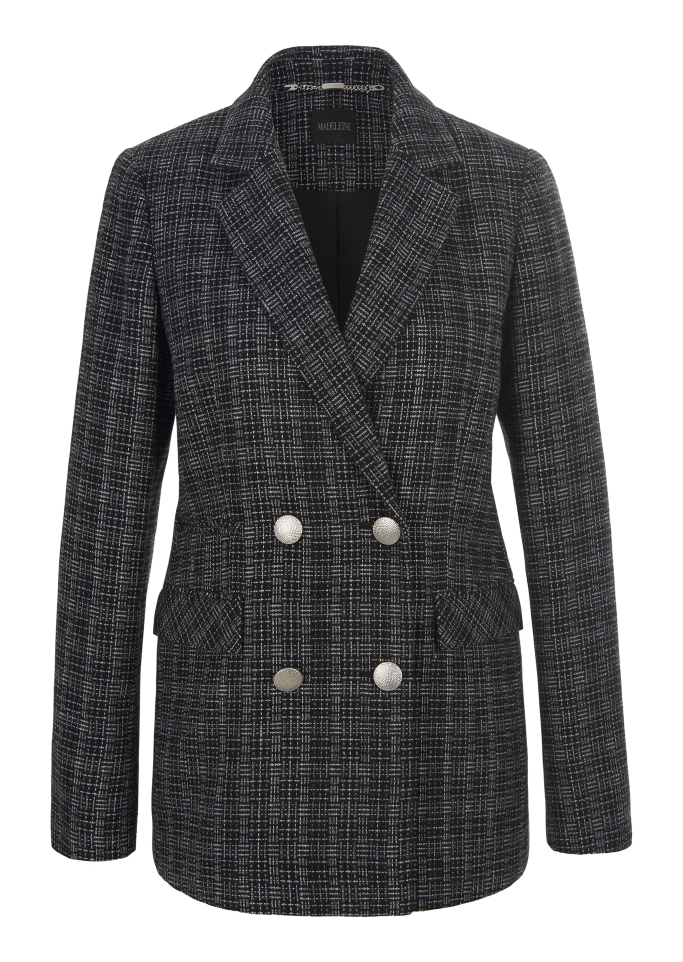 Klassischer Blazer mit silberfarbenen Knöpfen thumbnail 7