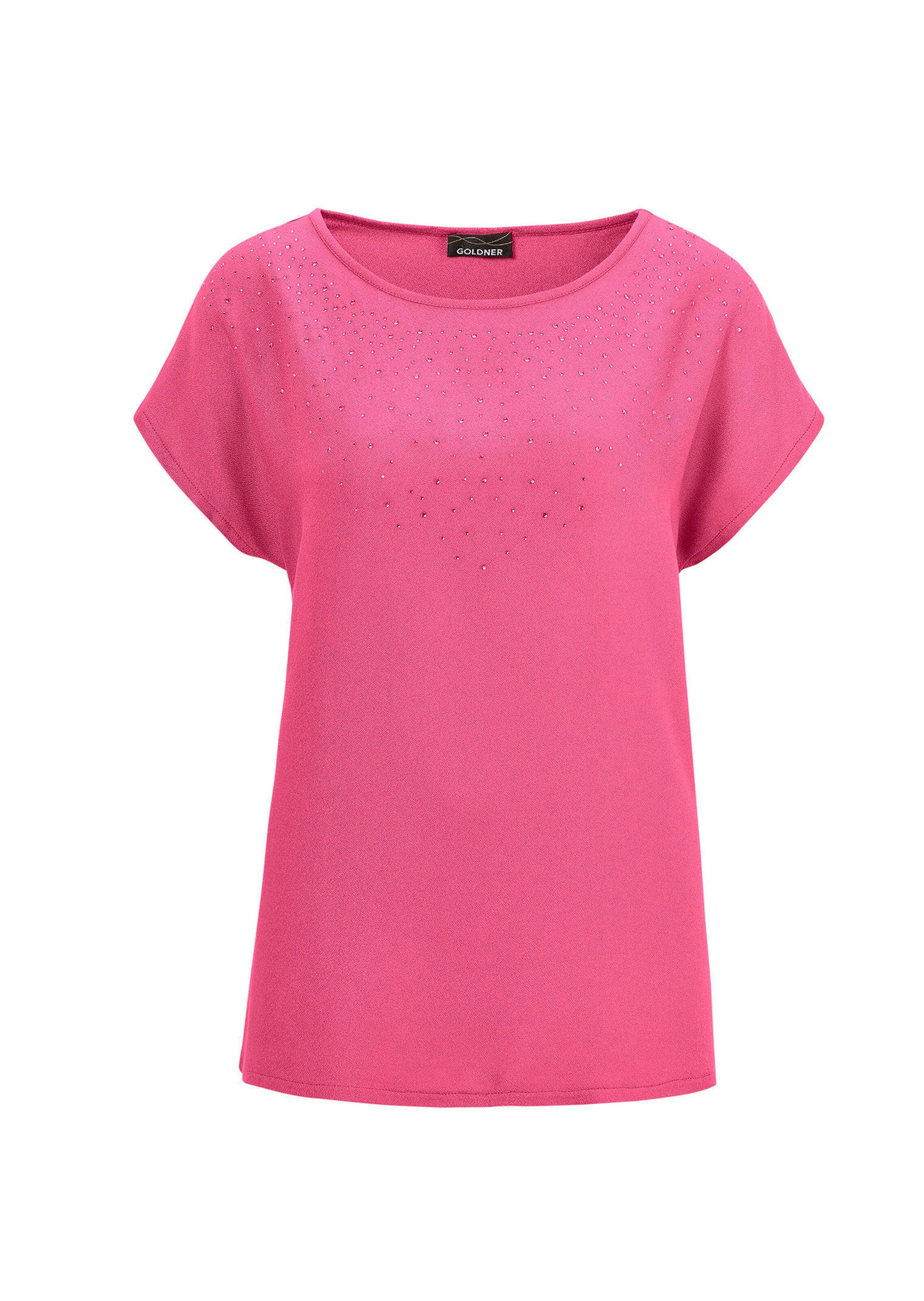 Bluse mit Glitzersteinen