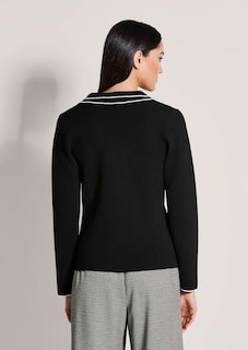 Elégant blazer en maille thumbnail 4