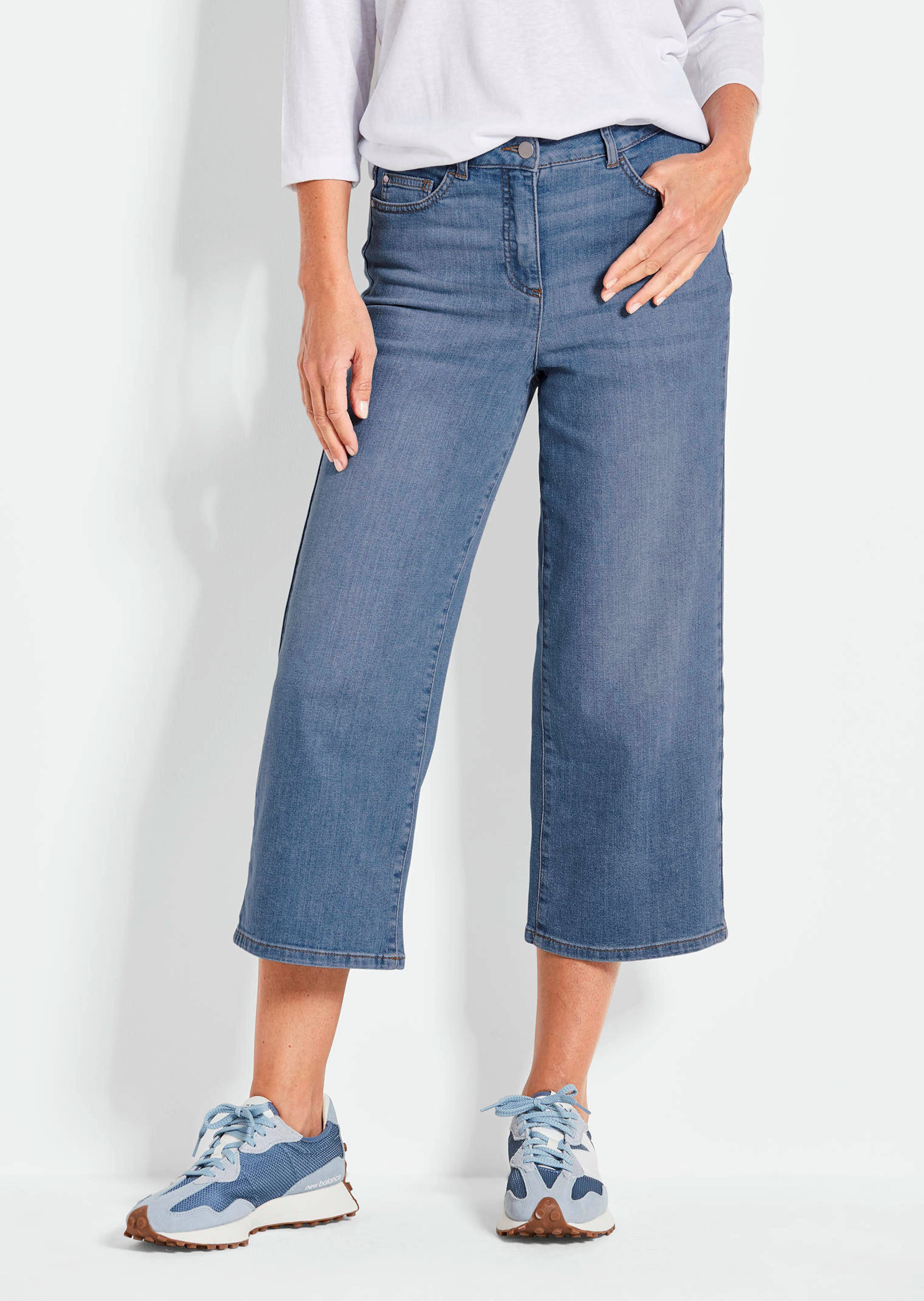 Pantalon court confortable