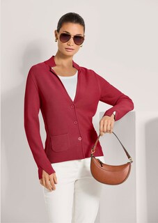 Blazer en maille fine à manches longues thumbnail 5