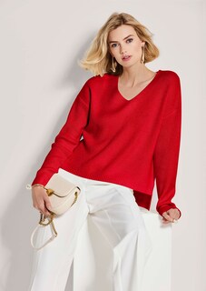 Kaschmir-Pullover mit V-Ausschnitt thumbnail 5