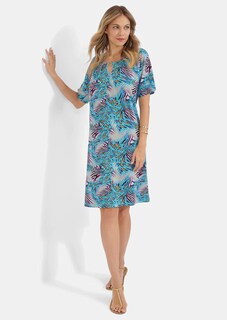 Freizeitkleid mit fantasievollem Animal-Print thumbnail 3