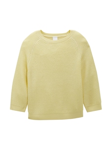 Pullover aus Bändchengarn mit modischen 3/4-Ärmeln thumbnail 7