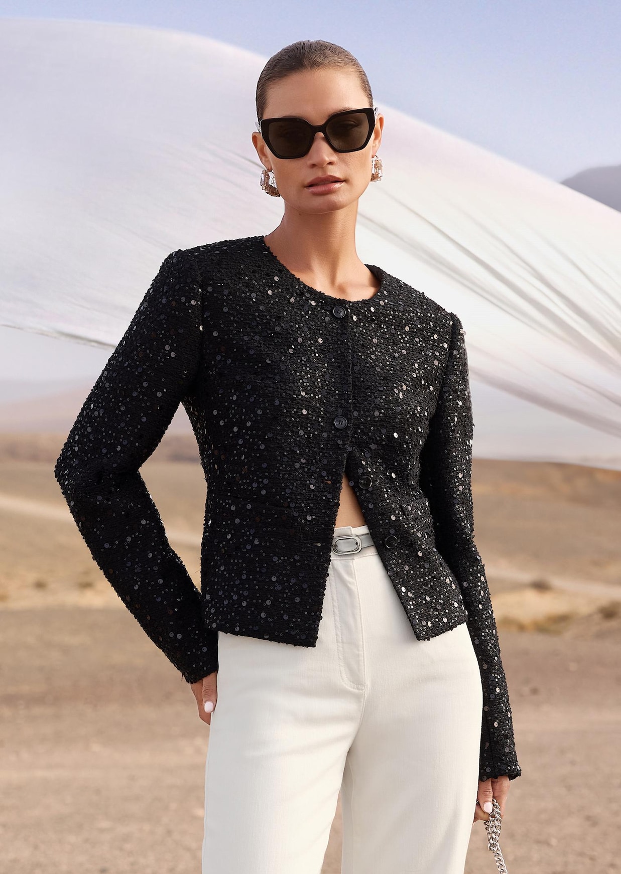 Blazer à paillettes
