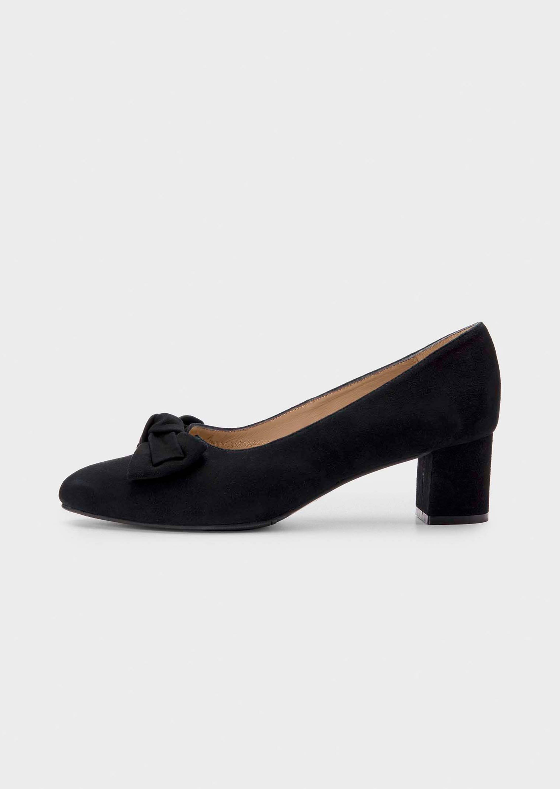 Pumps aus Leder in Komfort-Weite