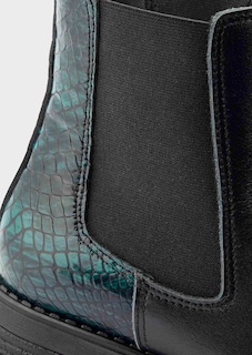 Bottines Chelsea à motif animal thumbnail 3