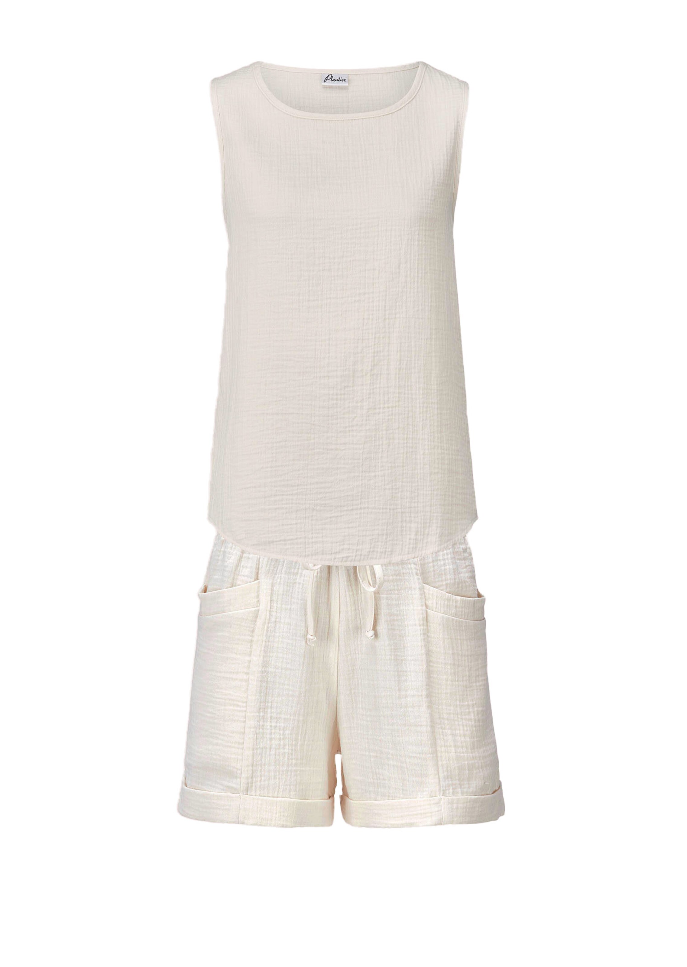 Pyjashort en mousseline de coton thumbnail 4