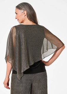 Shirt mit asymmetrischem Überwurf thumbnail 3
