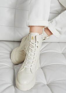 Högl – Leder-Boots mit Plateauboden thumbnail 1