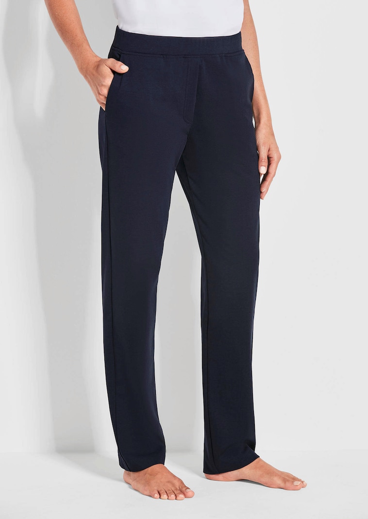 Pantalon de loisirs confortable avec taille élastiquée et poches