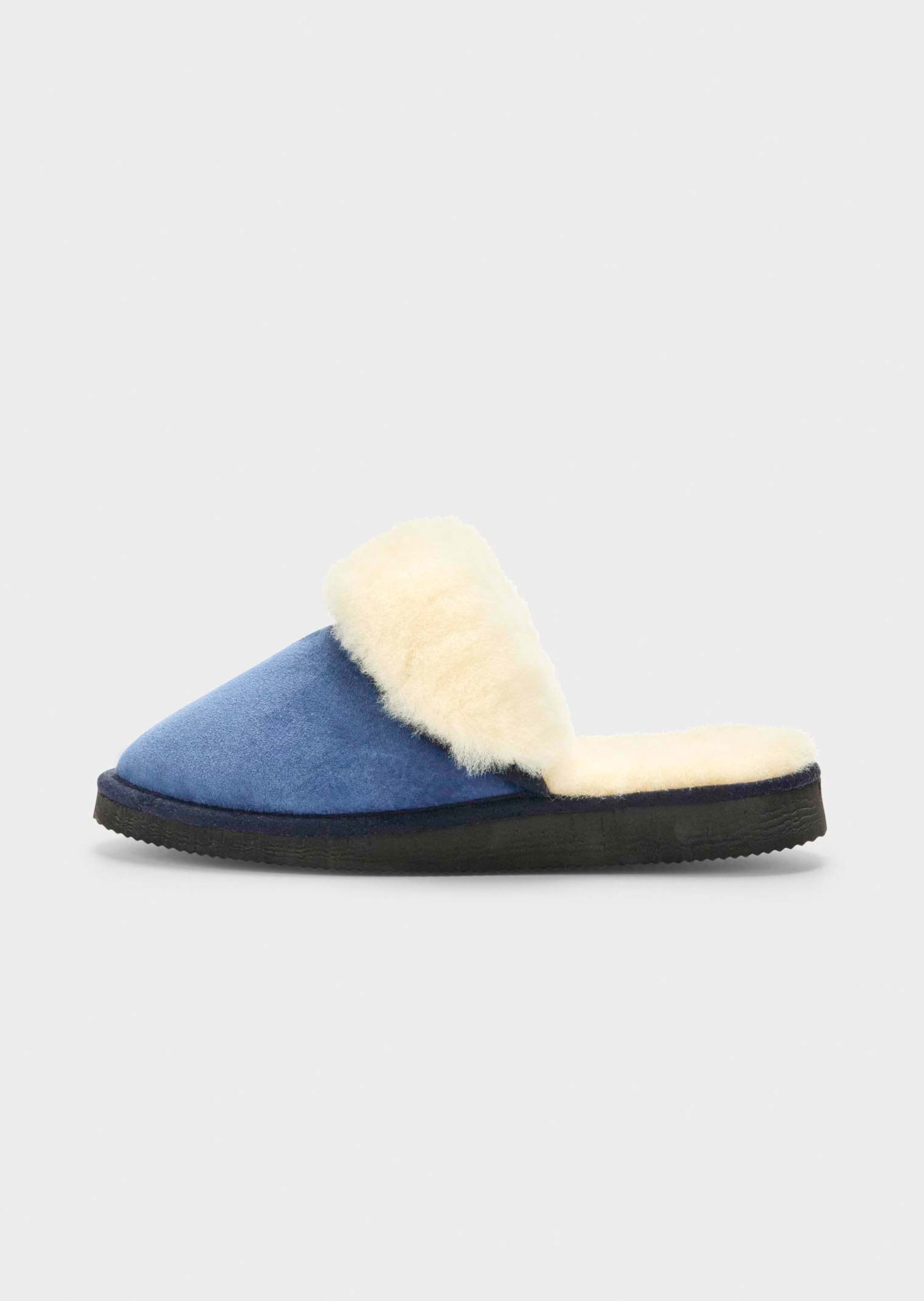 Pantoffels van lamsvacht
