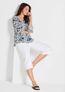 Druckbluse im Unikat-Print thumbnail 4