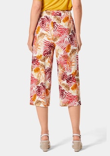 Culotte mit sommerlichem Blätterprint thumbnail 3