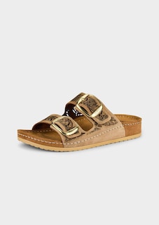 Mules en cuir véritable thumbnail 1