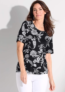 Shirt mit Blumenmuster thumbnail 5