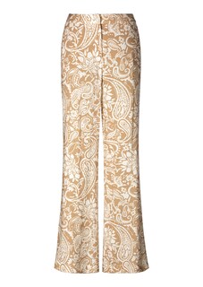 Weite Hose mit Paisley-Muster thumbnail 7