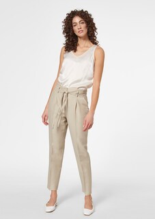 Nadelstreifen-Hose im Highwaist-Style thumbnail 3