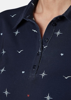 Bildschönes Druck-Poloshirt thumbnail 5