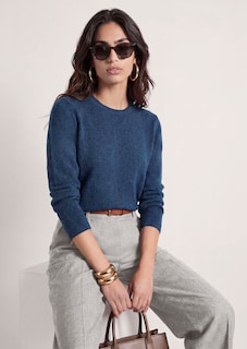 Pull à col rond en Good Cashmere thumbnail 4