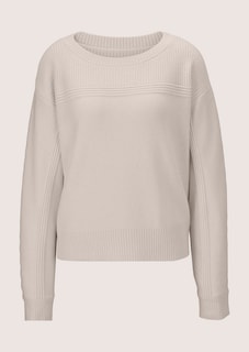 Kaschmir-Pullover mit U-Boot-Ausschnitt thumbnail 7