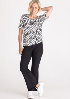 Blusenshirt mit Jerseybündchen thumbnail 2