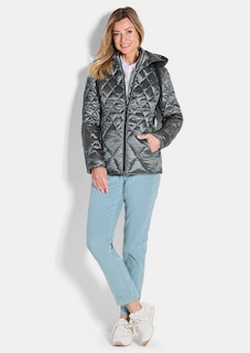 Steppjacke mit Rautenmuster thumbnail 2