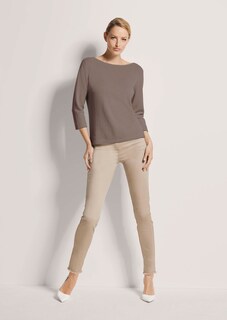 Kaschmirpullover mit U-Boot-Ausschnitt thumbnail 2