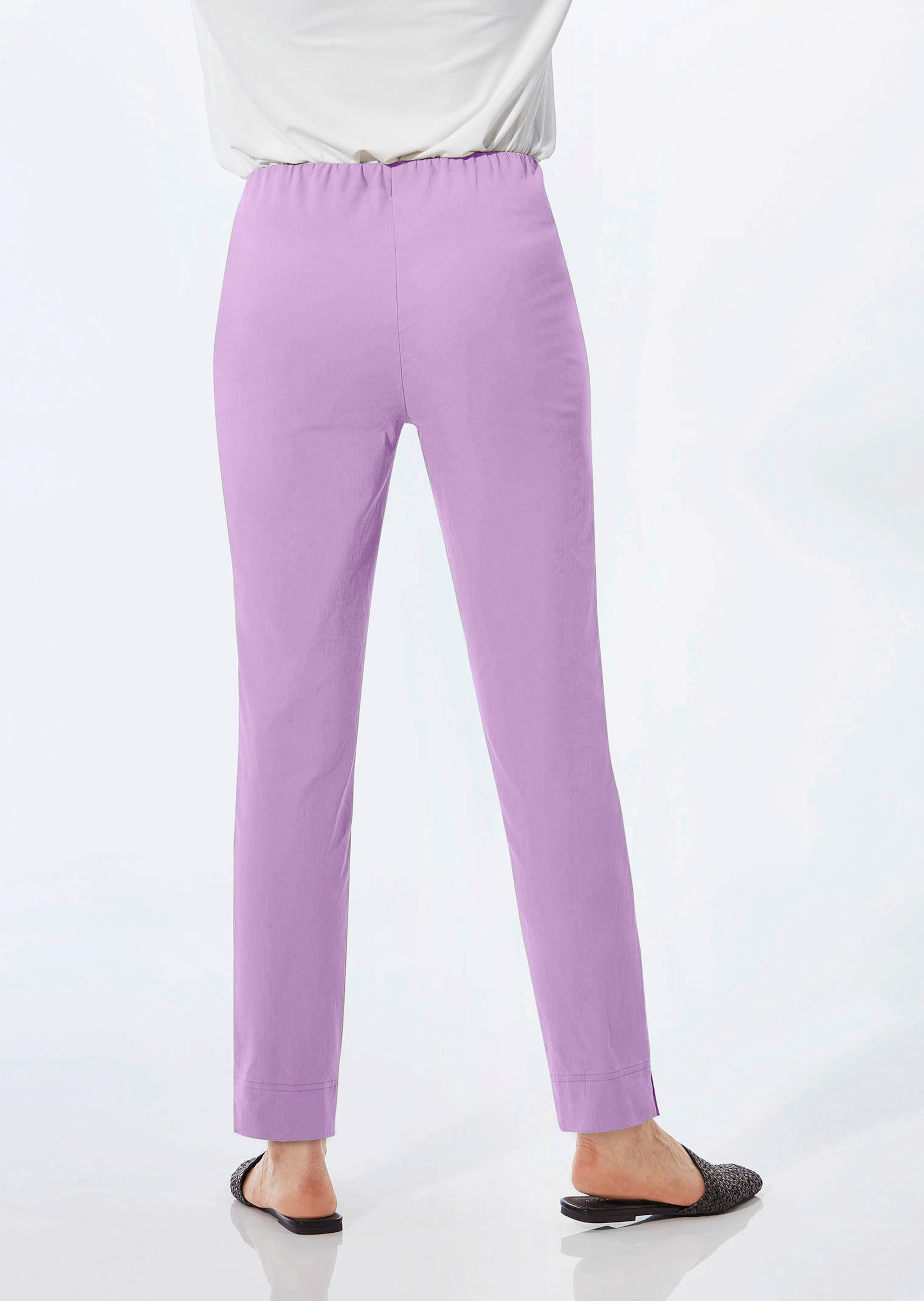 Pantalon étroit en bengaline LOUISA thumbnail 3