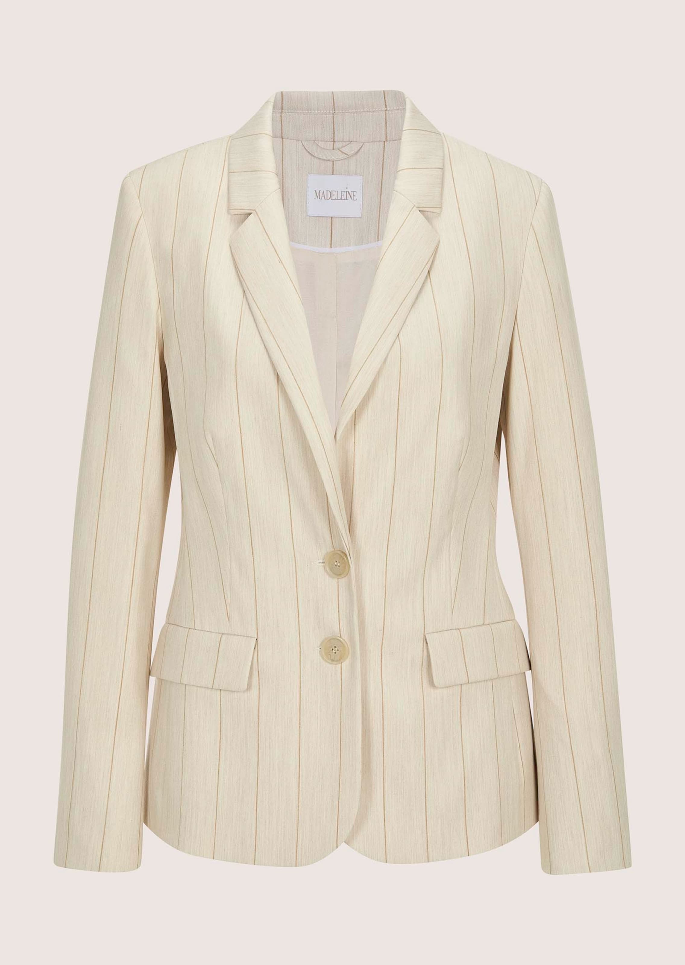 Blazer mit Reverskragen und Pattentaschen