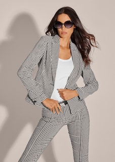 Blazer in feinem Vichy-Karo thumbnail 5
