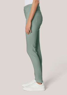 Slim-fit jeans met rafelzoom thumbnail 5