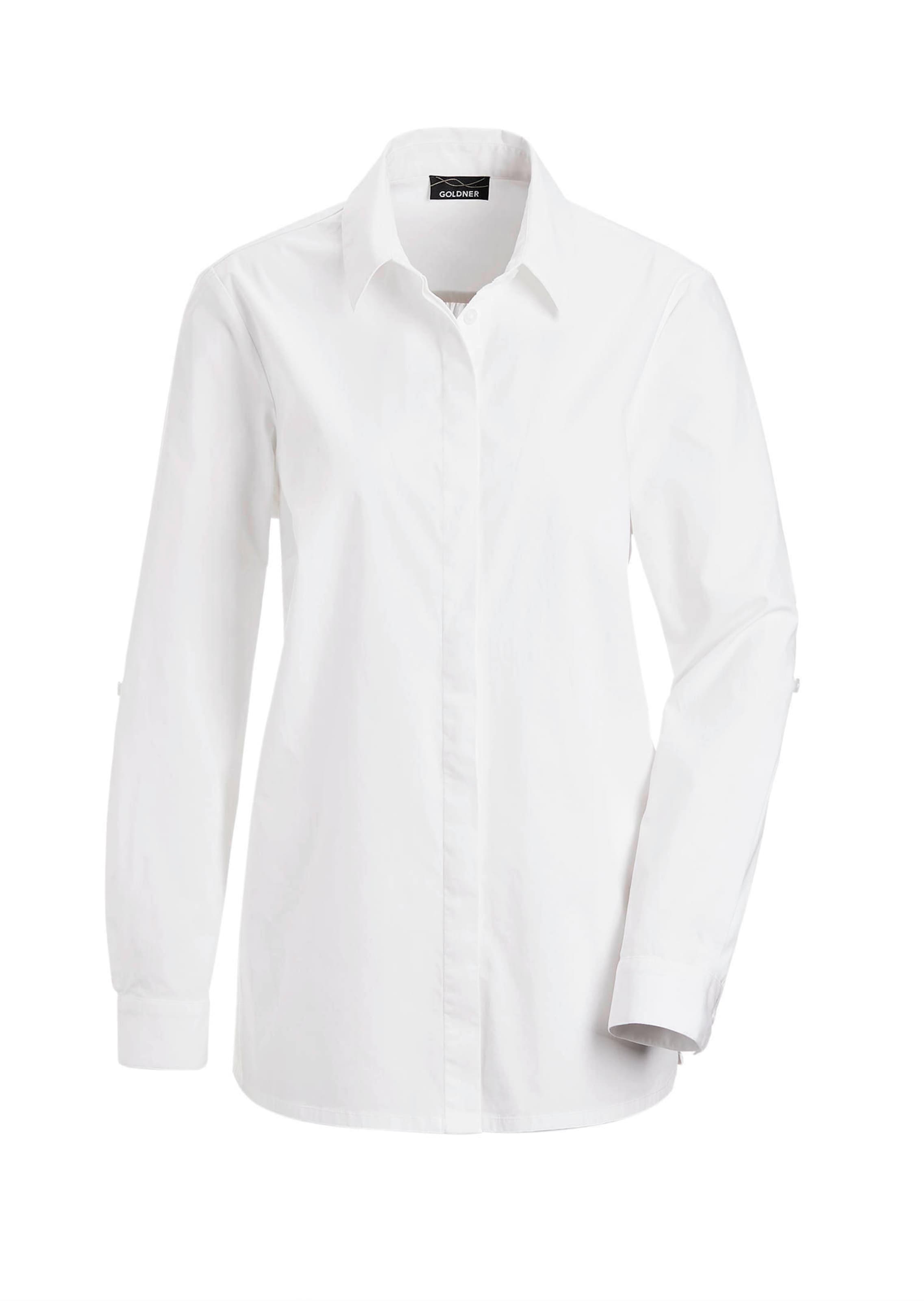 Klassieke blouse met omslagfunctie