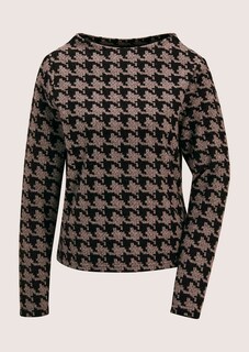 Sweatshirt im Hahnentritt-Design thumbnail 7