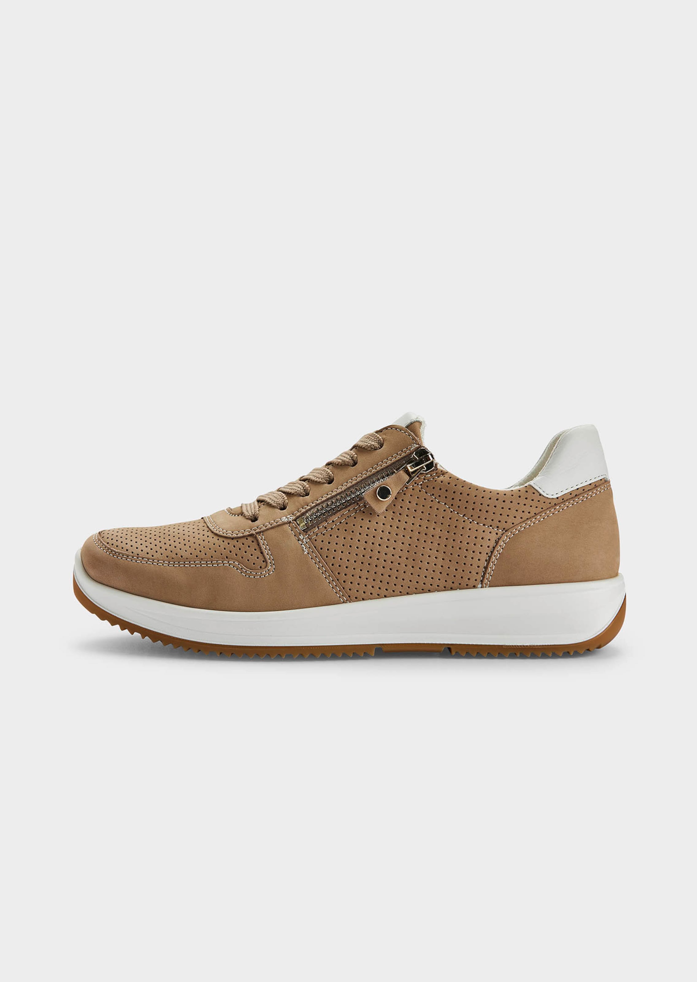 Sneaker mit komfortablem Reißverschluss