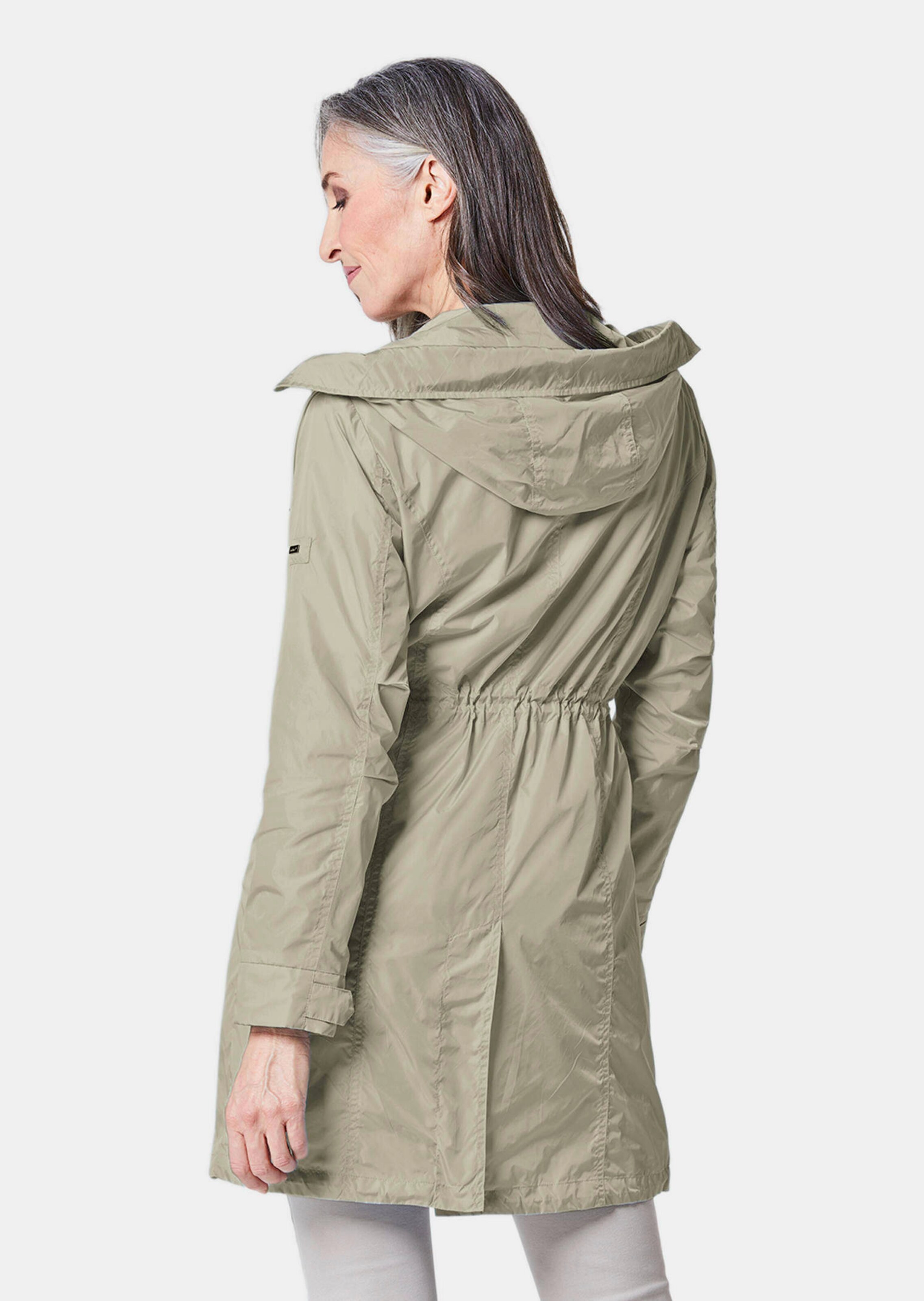 Trendiger leichter Regen Parka aus funktionalem Material thumbnail 3