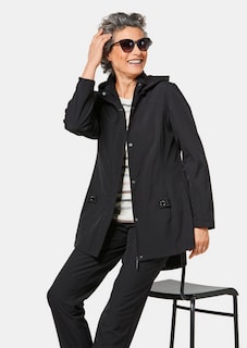 Wasserabweisende Softshelljacke mit Kapuze thumbnail 4